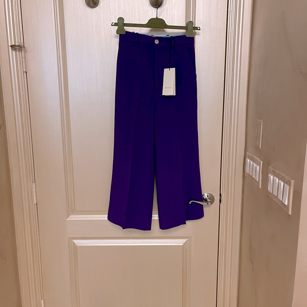 Authentic NWT Gucci Culottes Pant